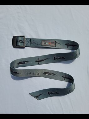 Mens Outdoor Theme Webbing Belt